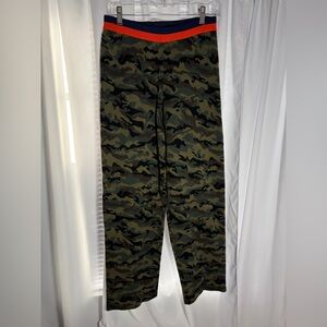 KULE Wool/Cotton Blend Camo Knit Pants Sz Small